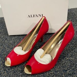 Ruby Red Alfani pumps